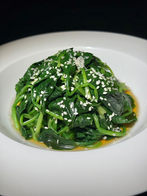 涼拌菠菜苗